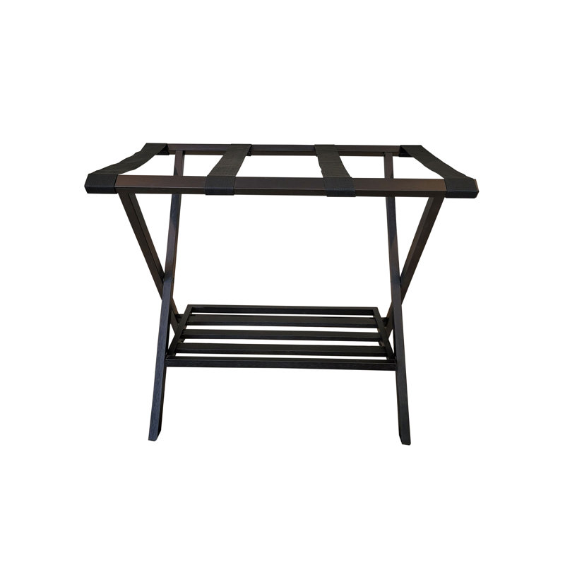 Casual Contemporary Living/Eccostyle Bamboo Folding Luggage Rack Wayfair